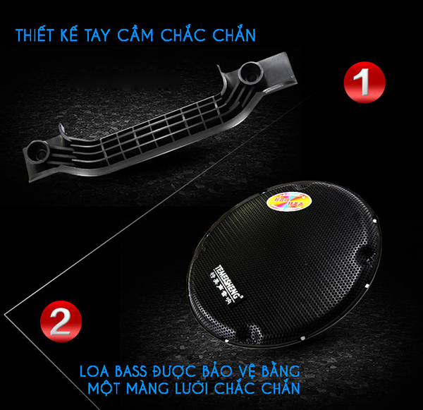 Loa trợ giảng dạng kéo Temeisheng 297L